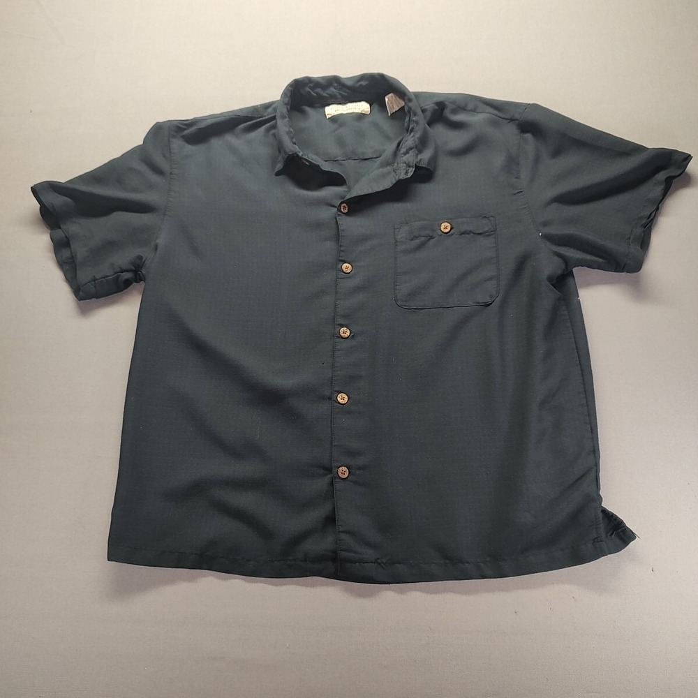 Island Republic Extra Large‎ Black Dress Shirt